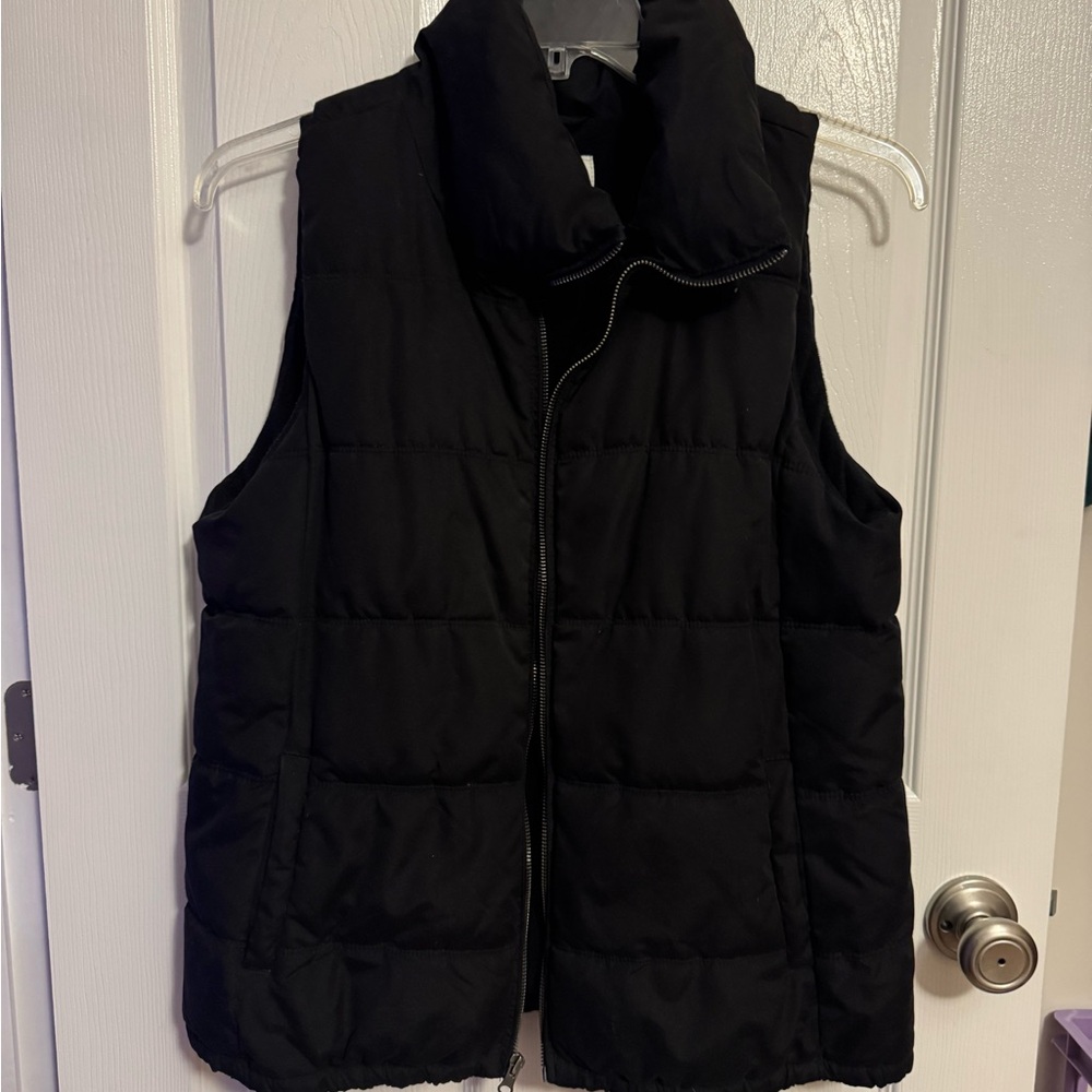 Black Puffer Vest